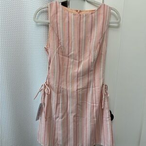 Princess Polly Striped Pink Mini Dress